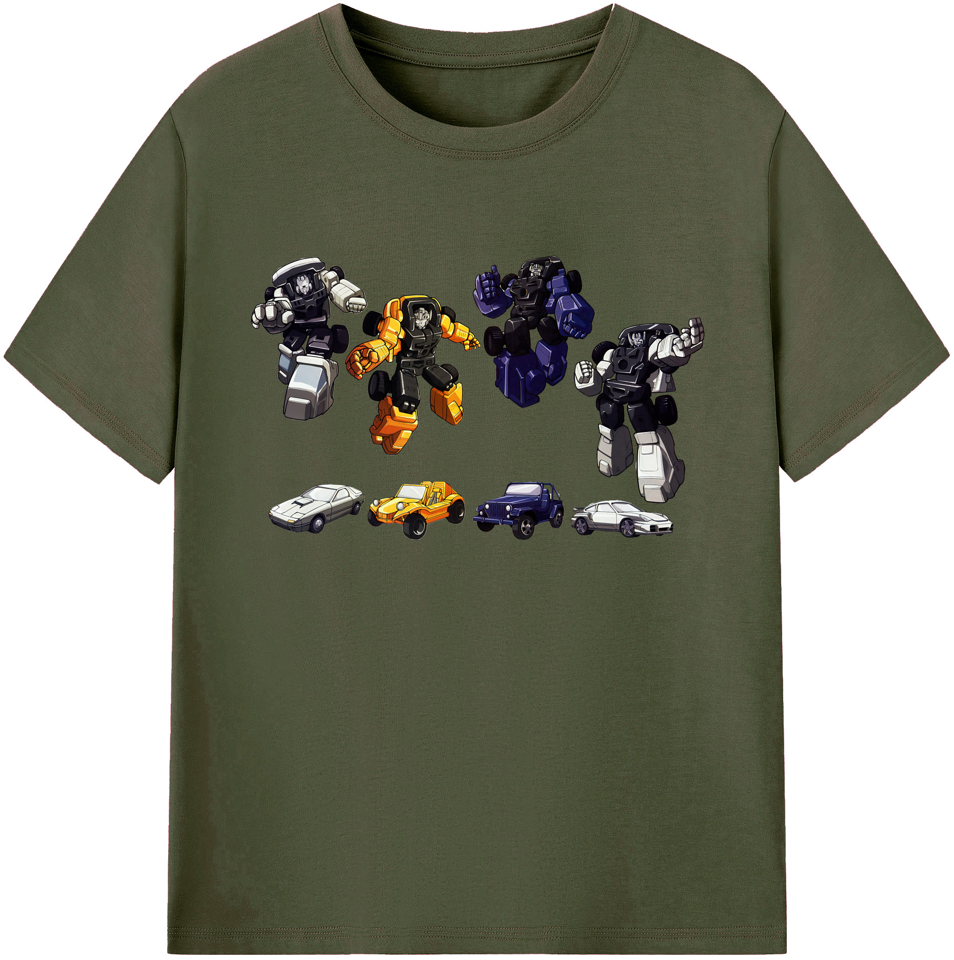 （画像用） Transformers トランスフォーマー 綿100％ メンズ半袖Tシャツ｜肌触りやわらか＆通気性
